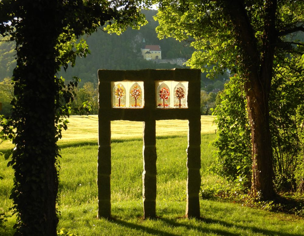 Franziskusweg Glasfenster