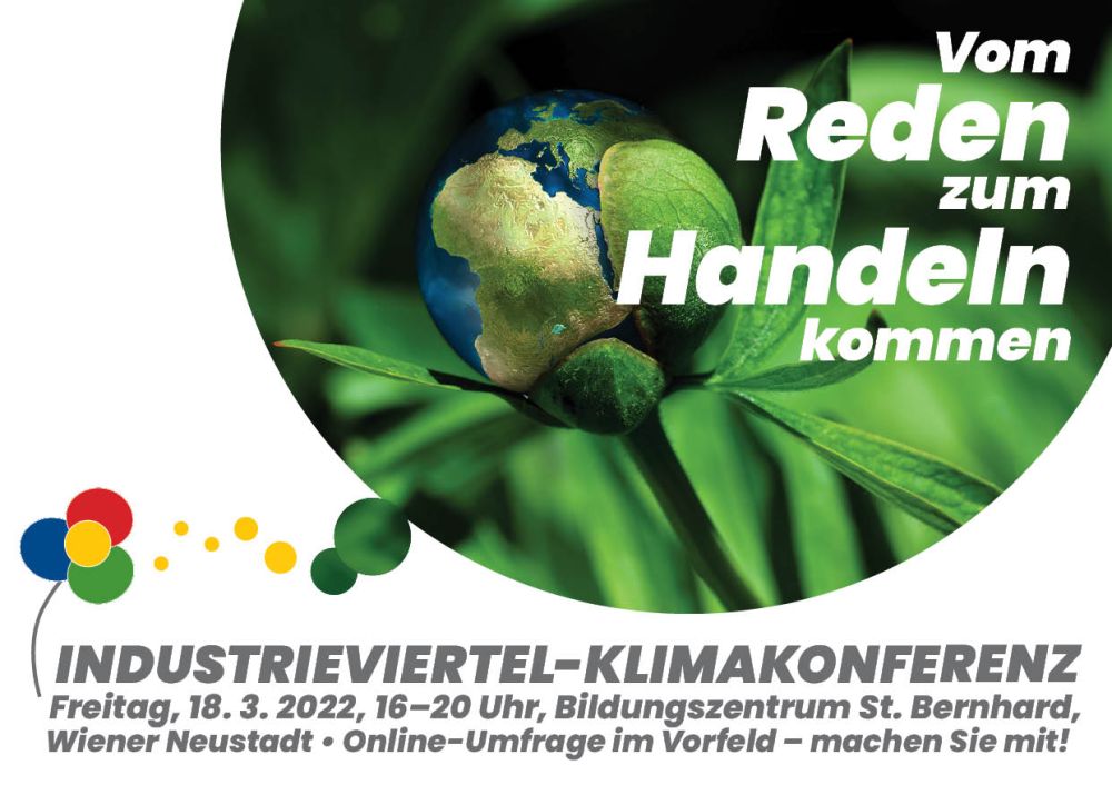 Flyer Industrieviertel-Akademie 2022 Vorderseite